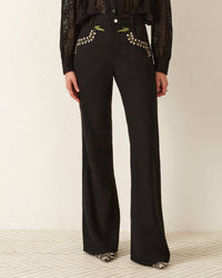 ALIX OF BOHEMIA Bunny Lily Valley Jeans in black - women's jeans - view 4