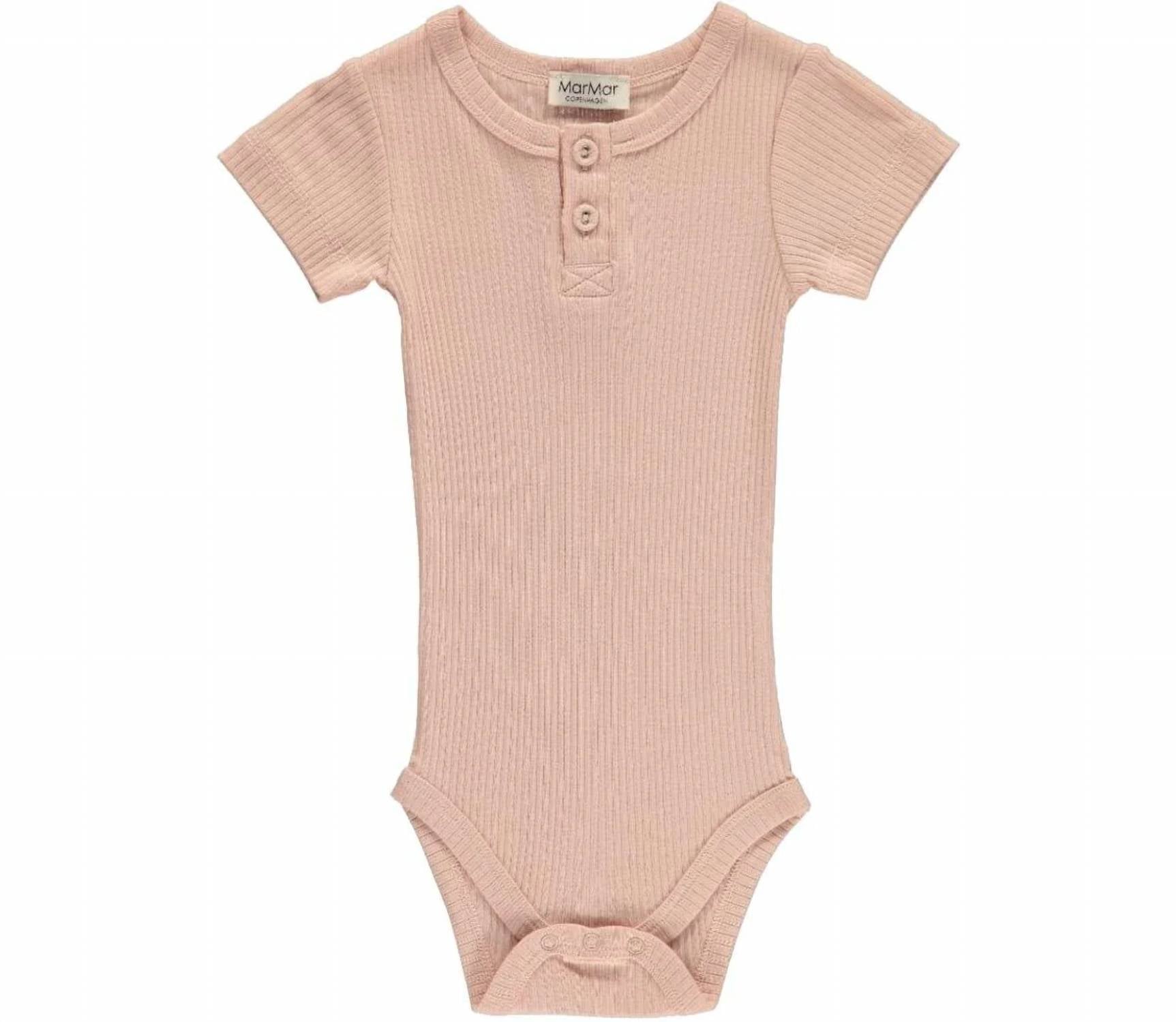Marmar Copenhagen - Kid's Short Sleeve Ribbed Henley Body Set
