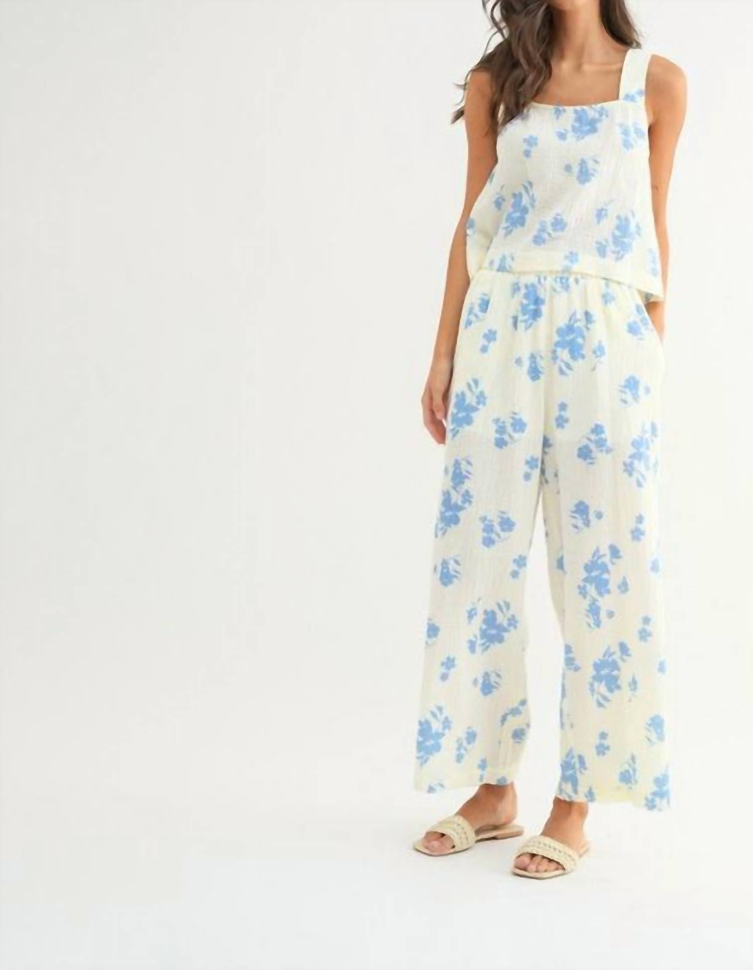 Wishlist - Floral Top And Pant Set