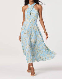 Astr - Samantha Pleated Dress