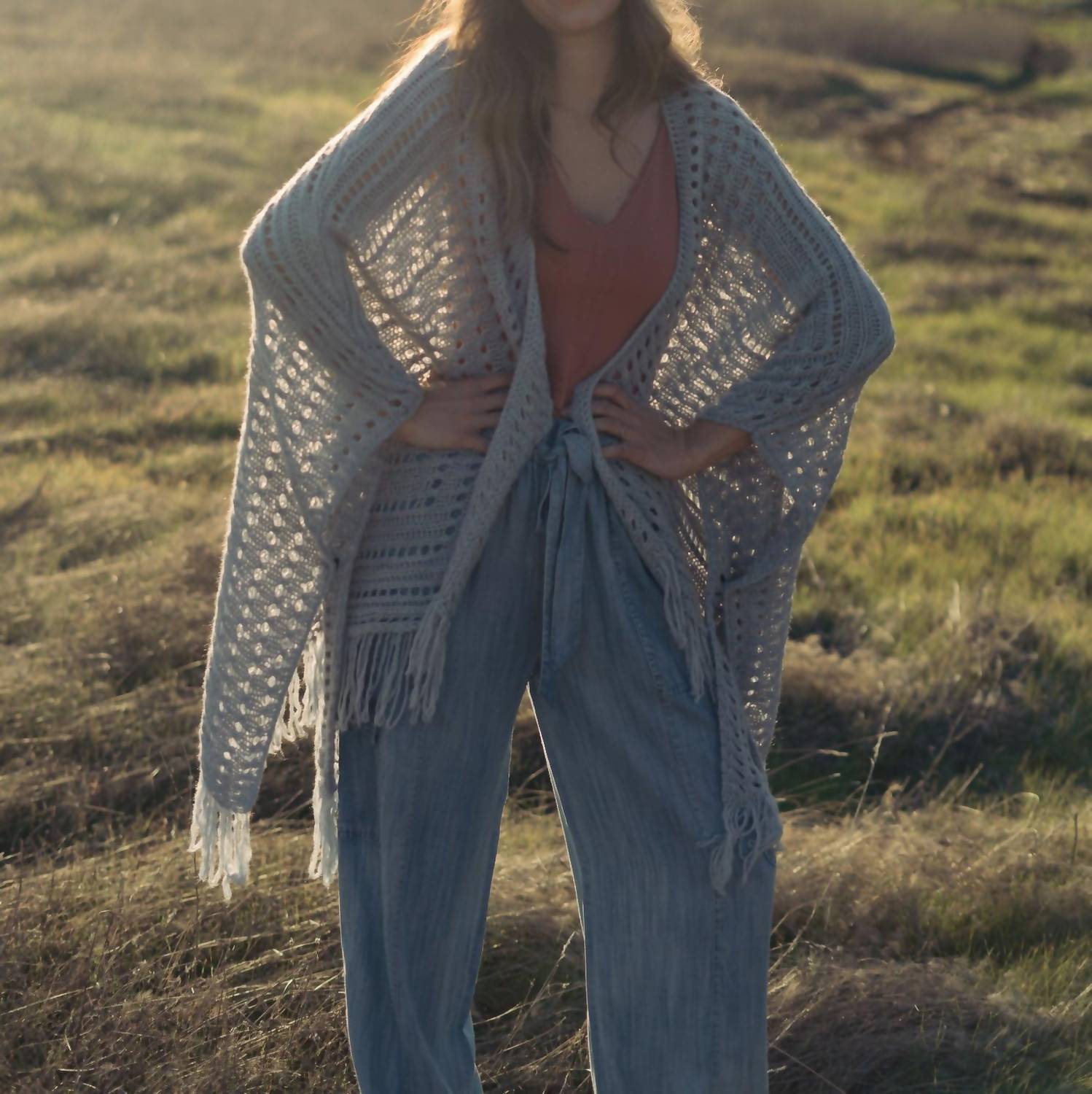 Scandal Italy - Fringe Poncho