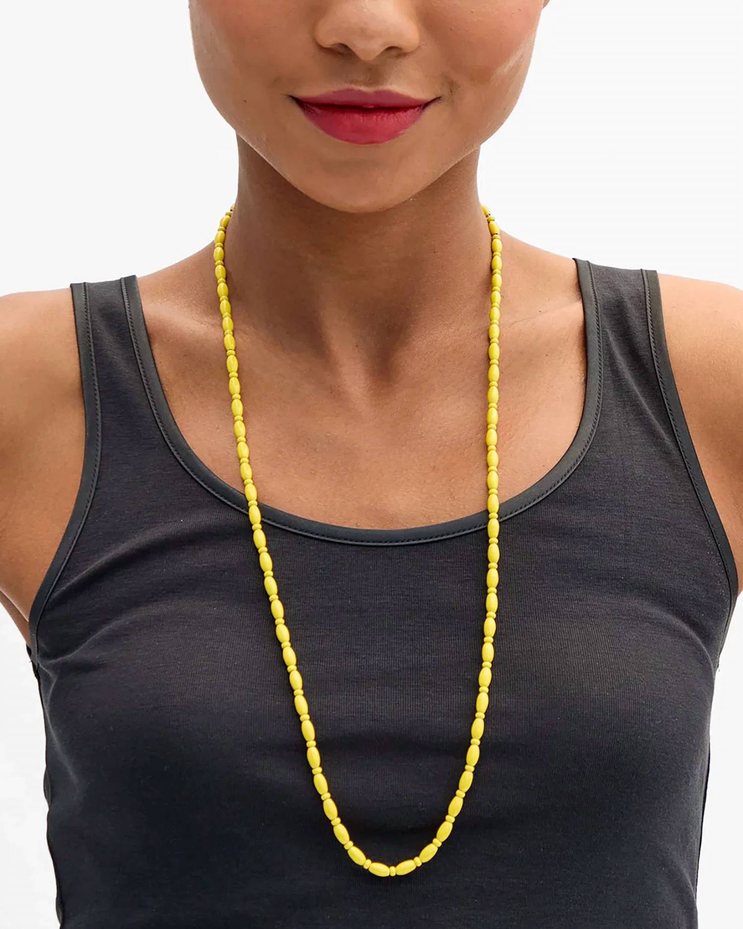 Clare V. - Enamel Bead Necklace