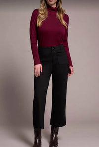 Tribal - High Rise Capri Pants With Pockets