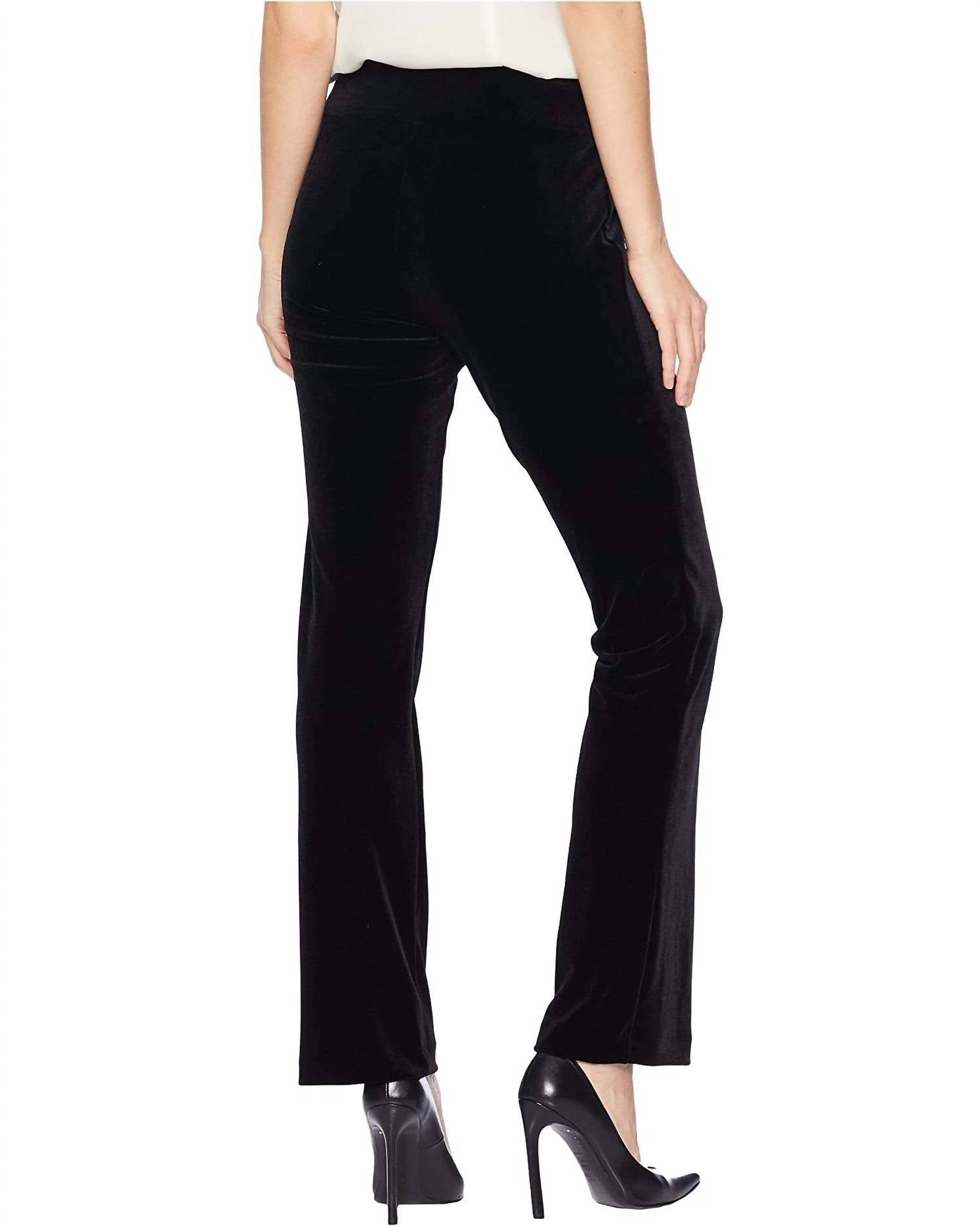 Krazy Larry - Women's Velvet Pull On Pant