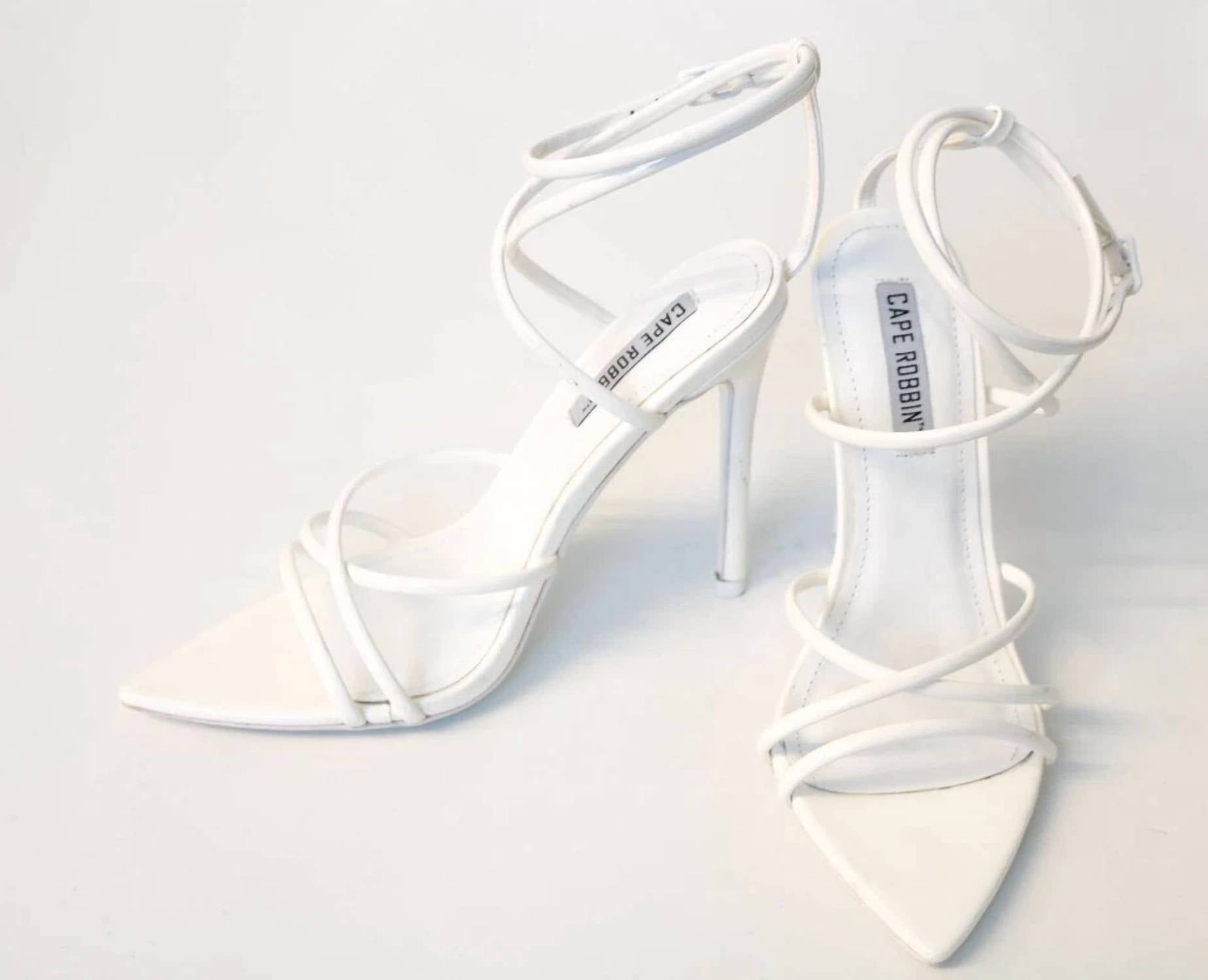 Cape Robbin - Women's Ada Strappy Pointy Toe Heels