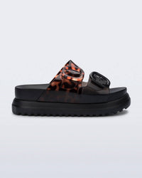 melissa Women's Cara Cozy Platform Sandals in black - women's sandal