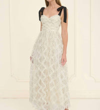 Moon River - Talia Tulle Midi Dress