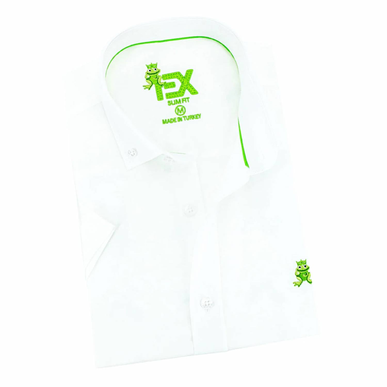 Eight X - Oxford Frog Short Sleeve Button Down Shirt