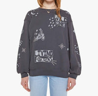 Mother - Drop Square Inset Sweatshirt