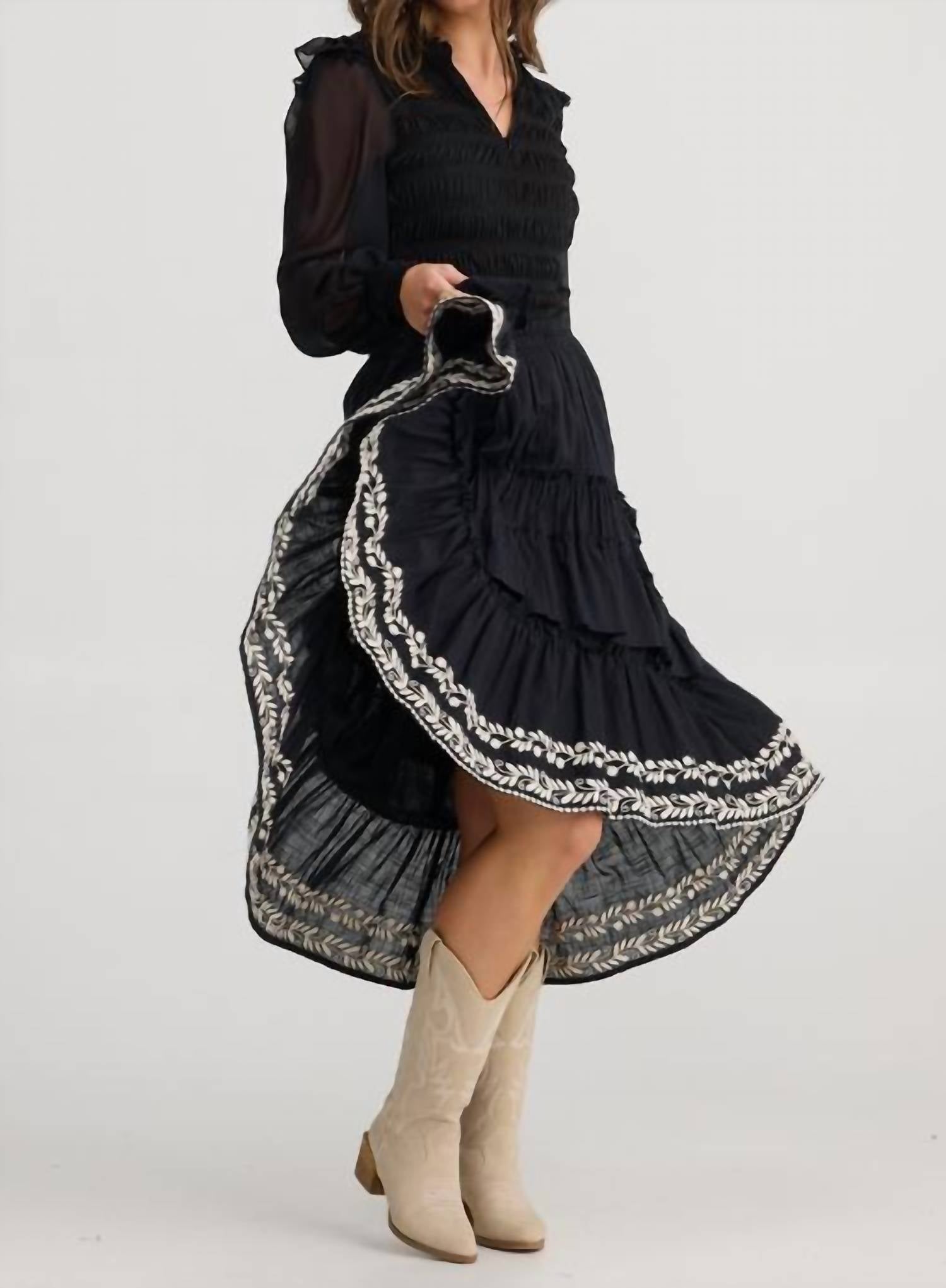 Talisman - Sassy Midi Skirt