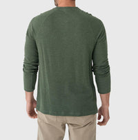 Faherty - Long-sleeve Cloud Henley Tee