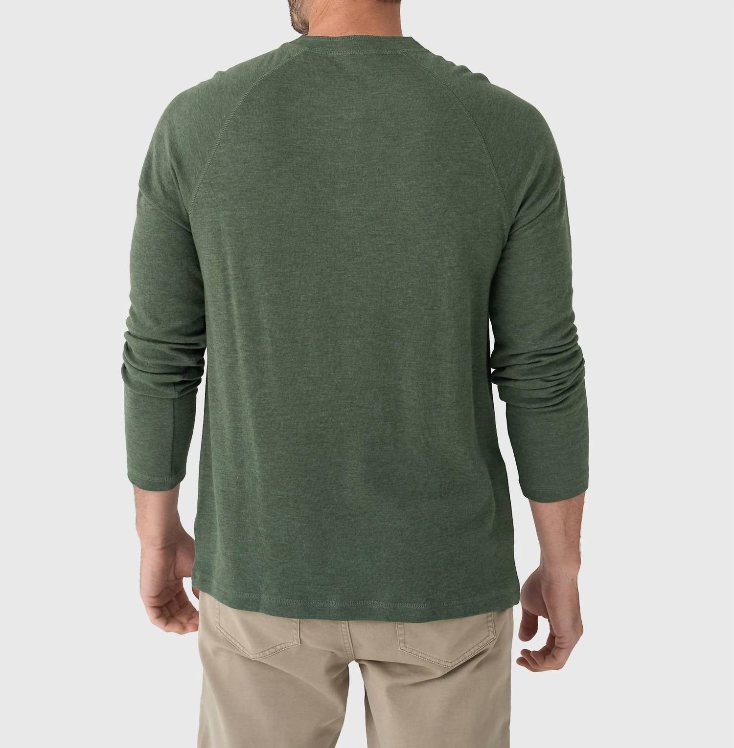 Faherty - Long-sleeve Cloud Henley Tee