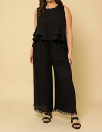 Fringe Rayon Top