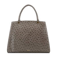 Elodie Embossed Bow Top Handle Purse in gray - women's bag - view 4