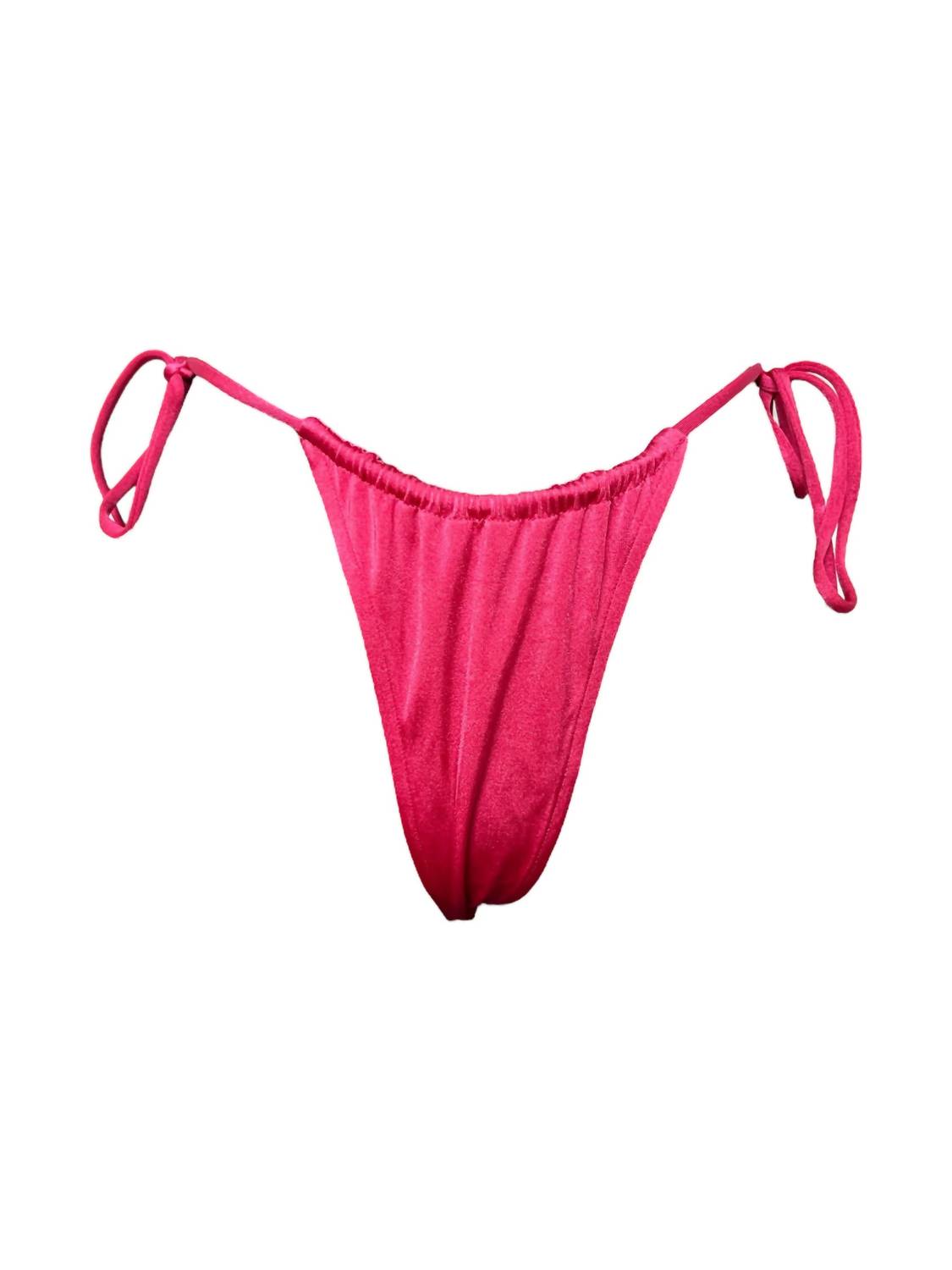 inBodi Swim The Islamorada String Bottom in pink - women's swimwear - view 4