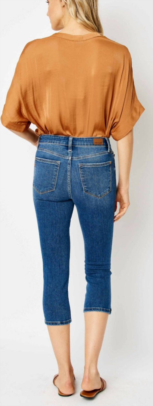 Judy Blue - Callie Mid-rise Capri