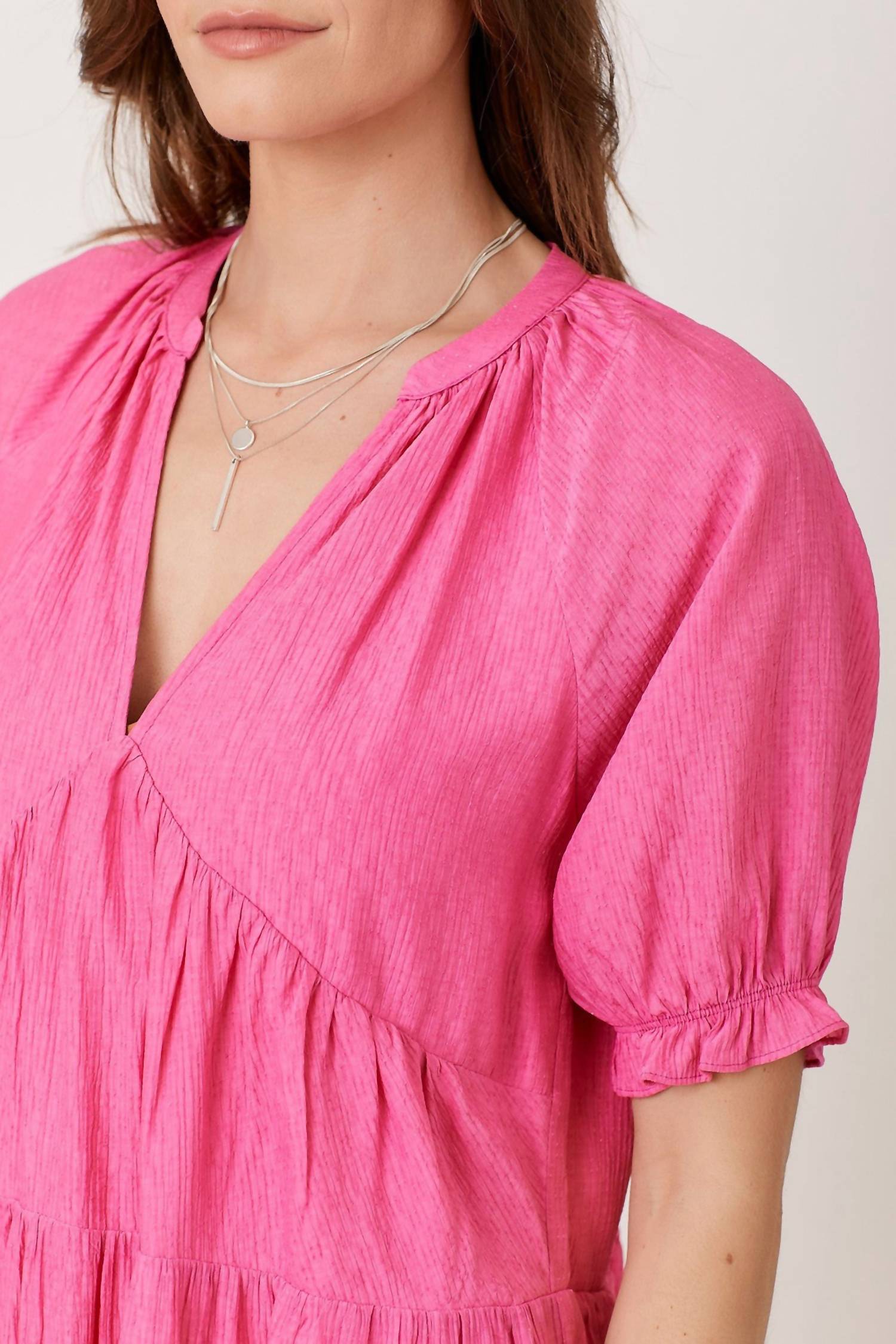 Mystree - Life Is Great Tiered Dress