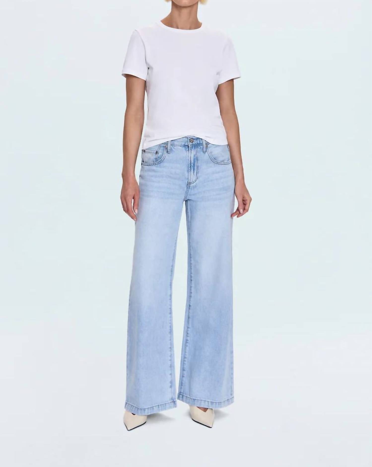 Pistola - Jadyn Low Slung Palazzo Jean