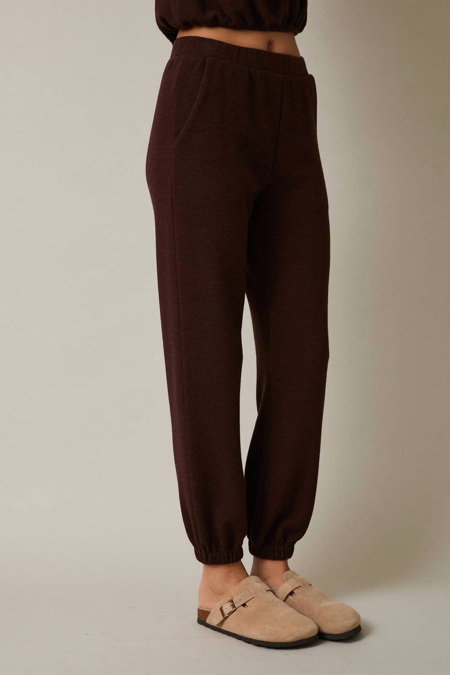 Gilli - Elastic Waist Drawstring Jogger Pants