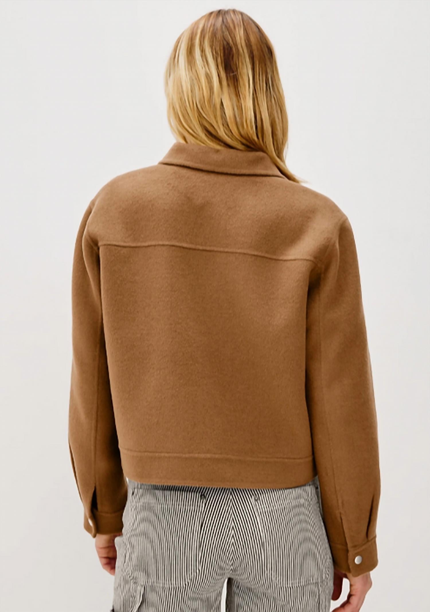 Rails Mountain Jacket in camel - women's jacket - alternate view