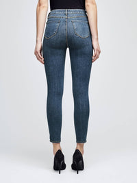 L'Agence Marguerite High Rise Skinny Jean in new vintage - women's jeans - view 4