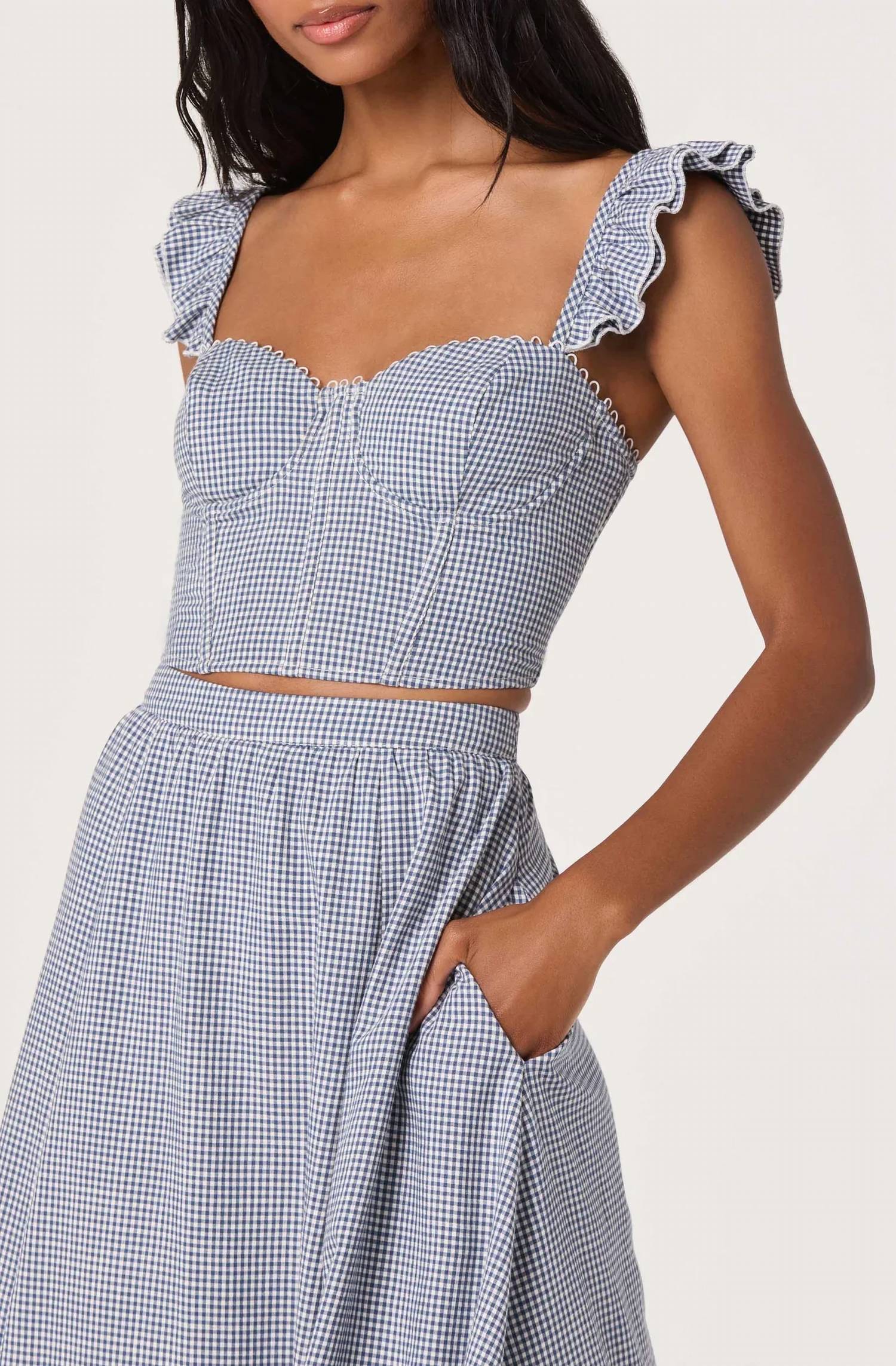 Astr - Wylda Gingham Skirt