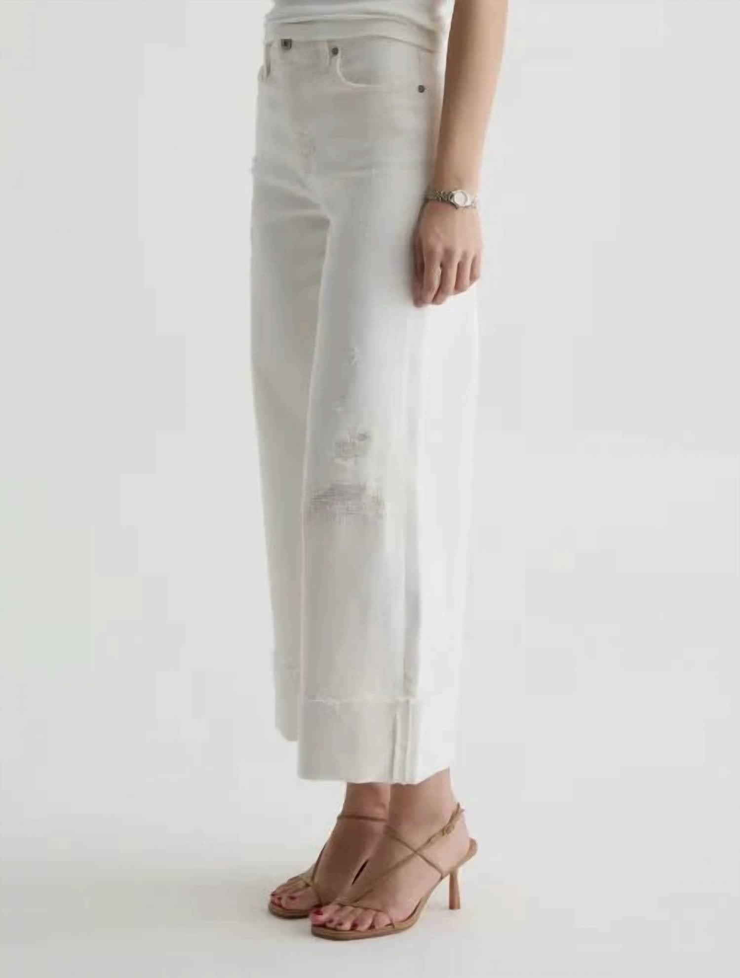 Ag Jeans - Women's Saige Wide Leg Crop Pants