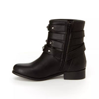 BCBGMAXAZRIA Girl's Camila Strap Boot in black - kids' boots - view 5