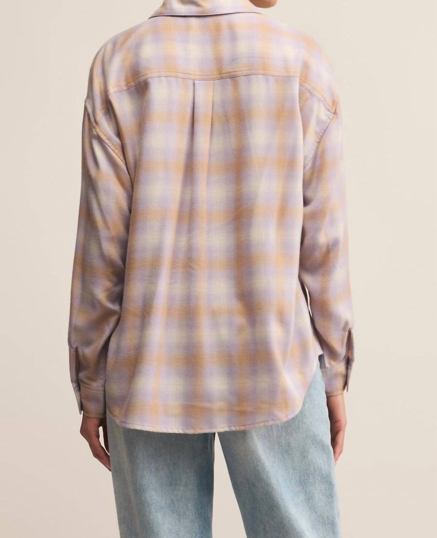 Z Supply - River Plaid Button Up Shirt