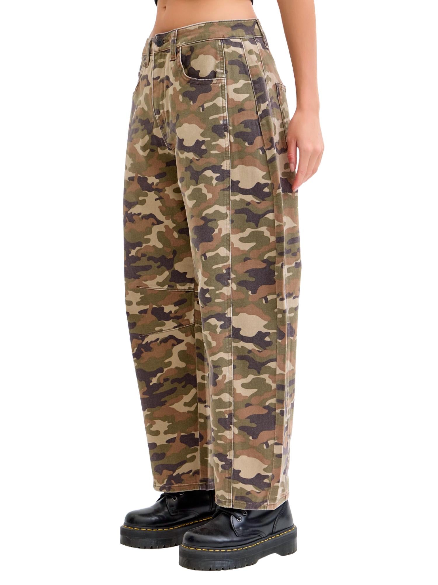 Cello - Mid Waisted Barrel Jeans