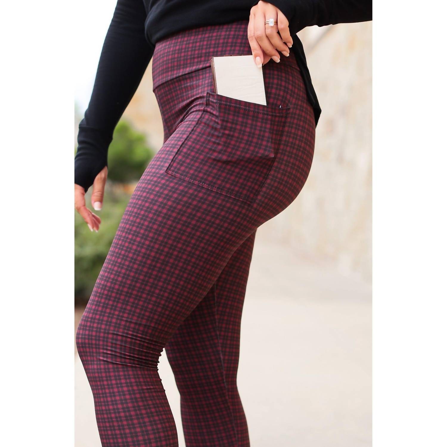 Julia Rose - Wren Plaid Leggings