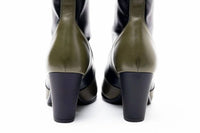 Hogan - Women's Two-tone Block-heel Boots