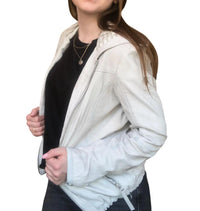 MAURITIUS Suse Rf Jacket in white denim - women's jacket
