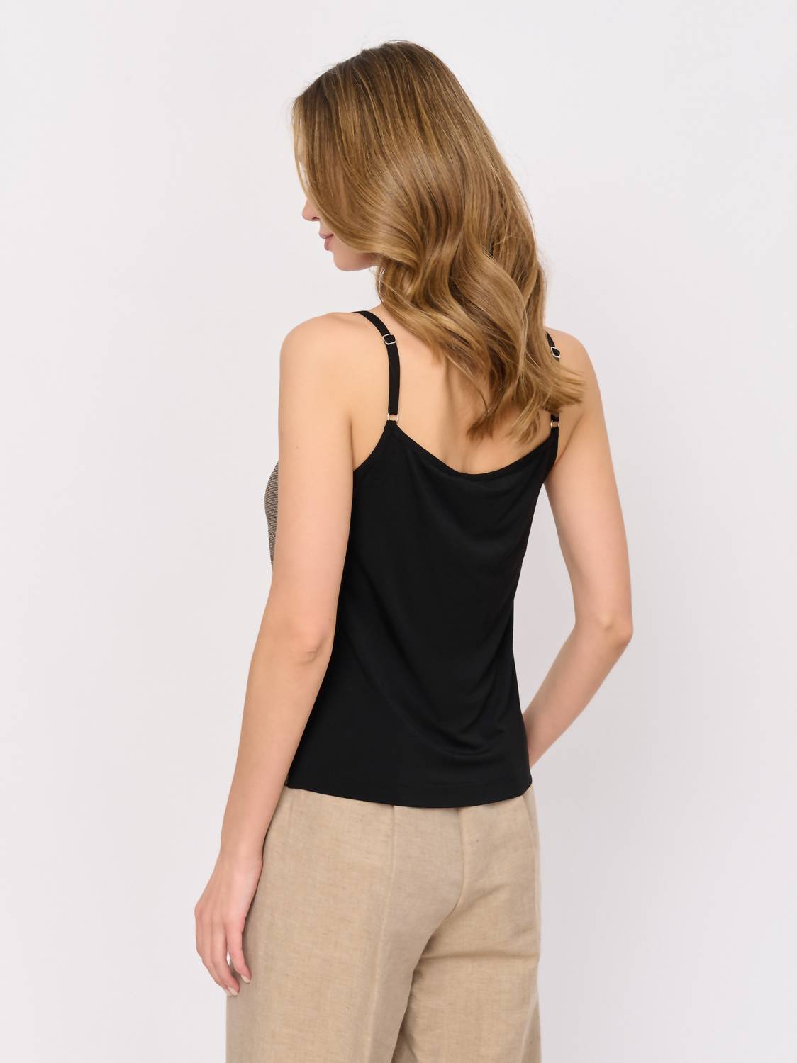 Tricot Chic - Woven Tank Top