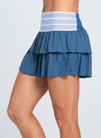 Lucky In Love - High Waist Play On Skirt