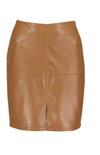 Bishop + Young - Vegan Leather Skirt