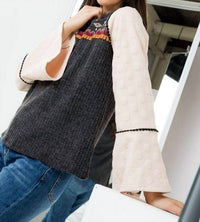 Thml - Fight Or Flight Embroidered Top
