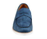 Amali Men's Elias Loafer in navy - men's loafer - alternate view