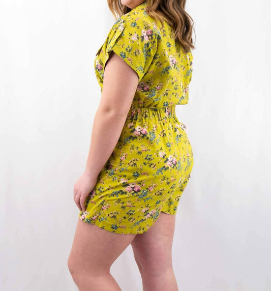 Entro - Floral Utility Romper