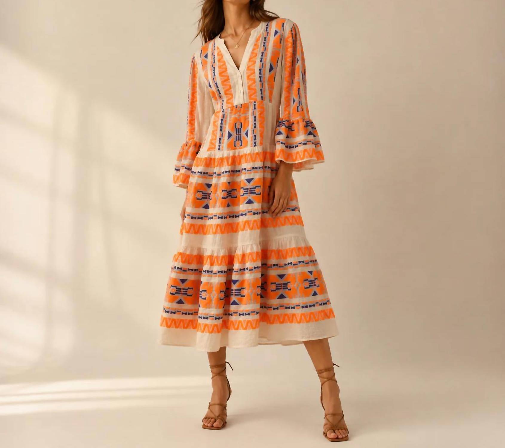 Mystery Resort - Lumière Midi Dress