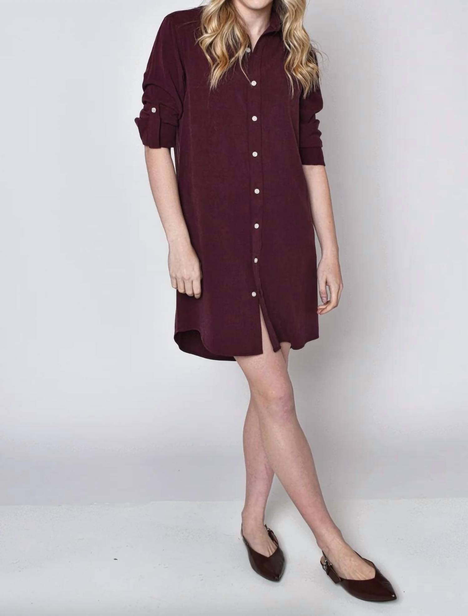 Emily Phillips - Tencel Girlfriend Mini Dress