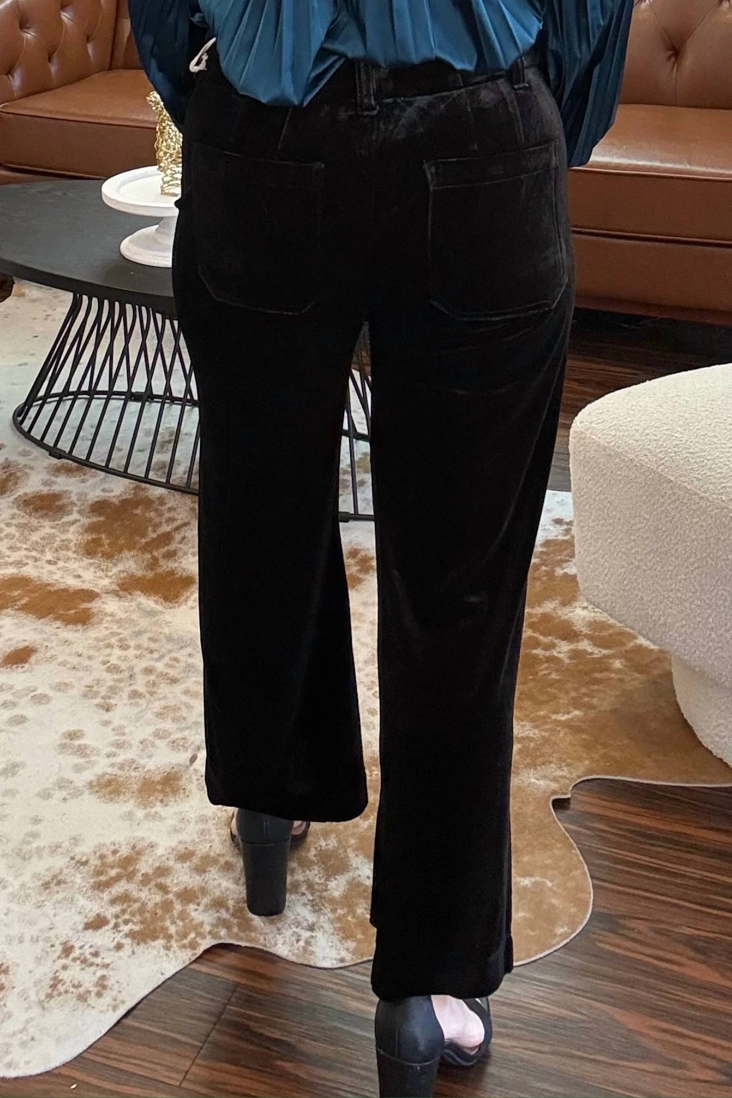 Another Love - Velvet Wide Leg Pants