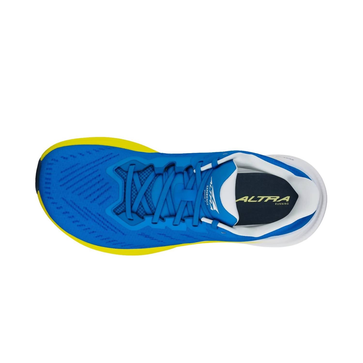 ALTRA Men's Experience Flow 2 Running Shoes in blue yellow 1 - men's shoe - view 5