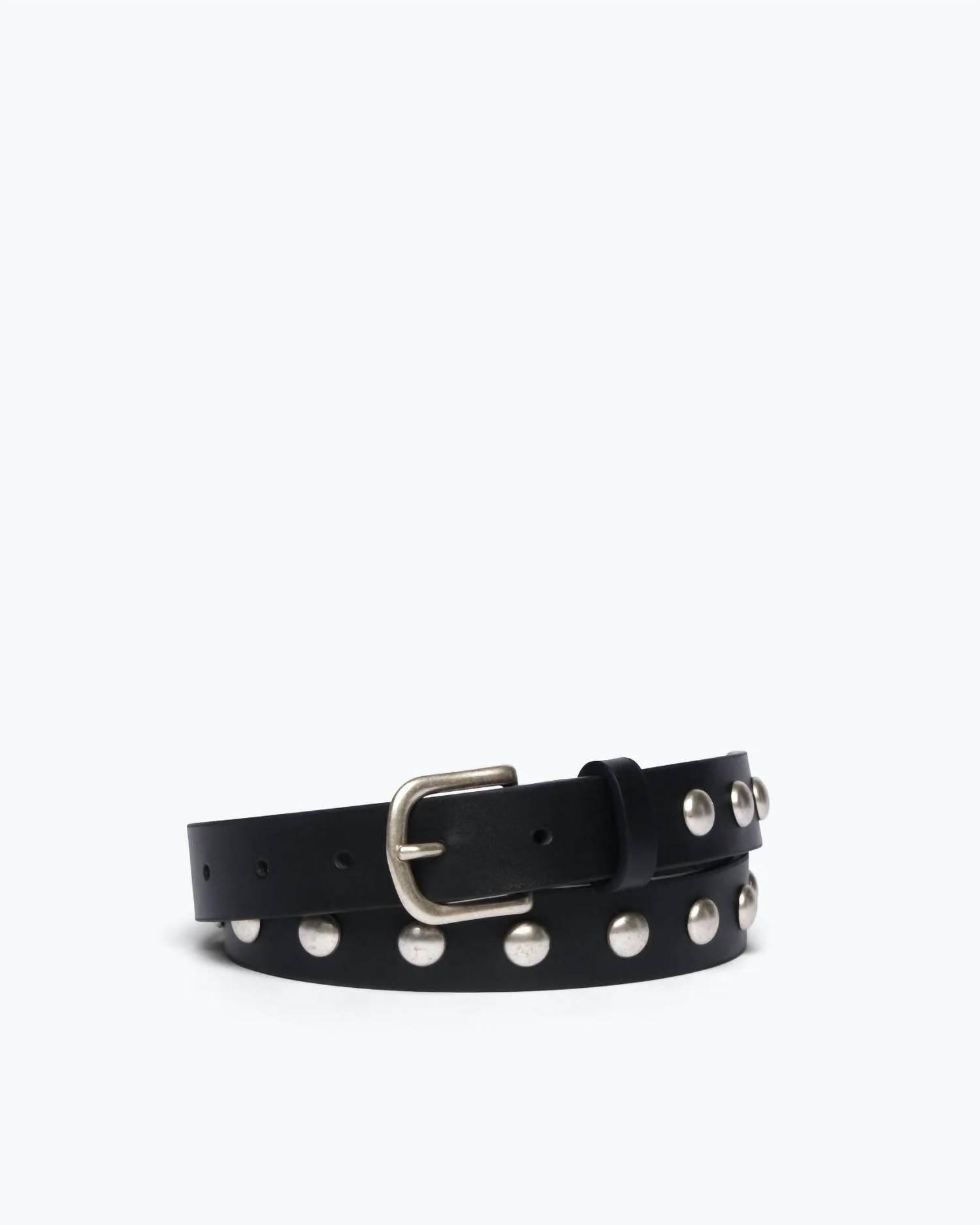 FREDA SALVADOR Women's Rebecca Belt in black - women's accessory