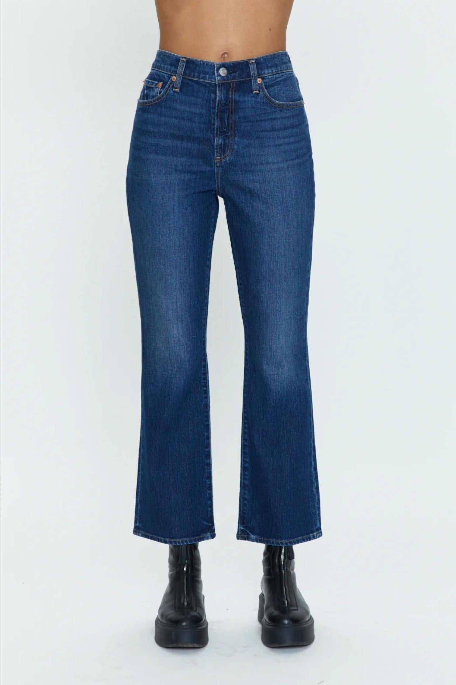 PISTOLA Ally High Rise Ankle Boot Jeans in ballard - women's jeans