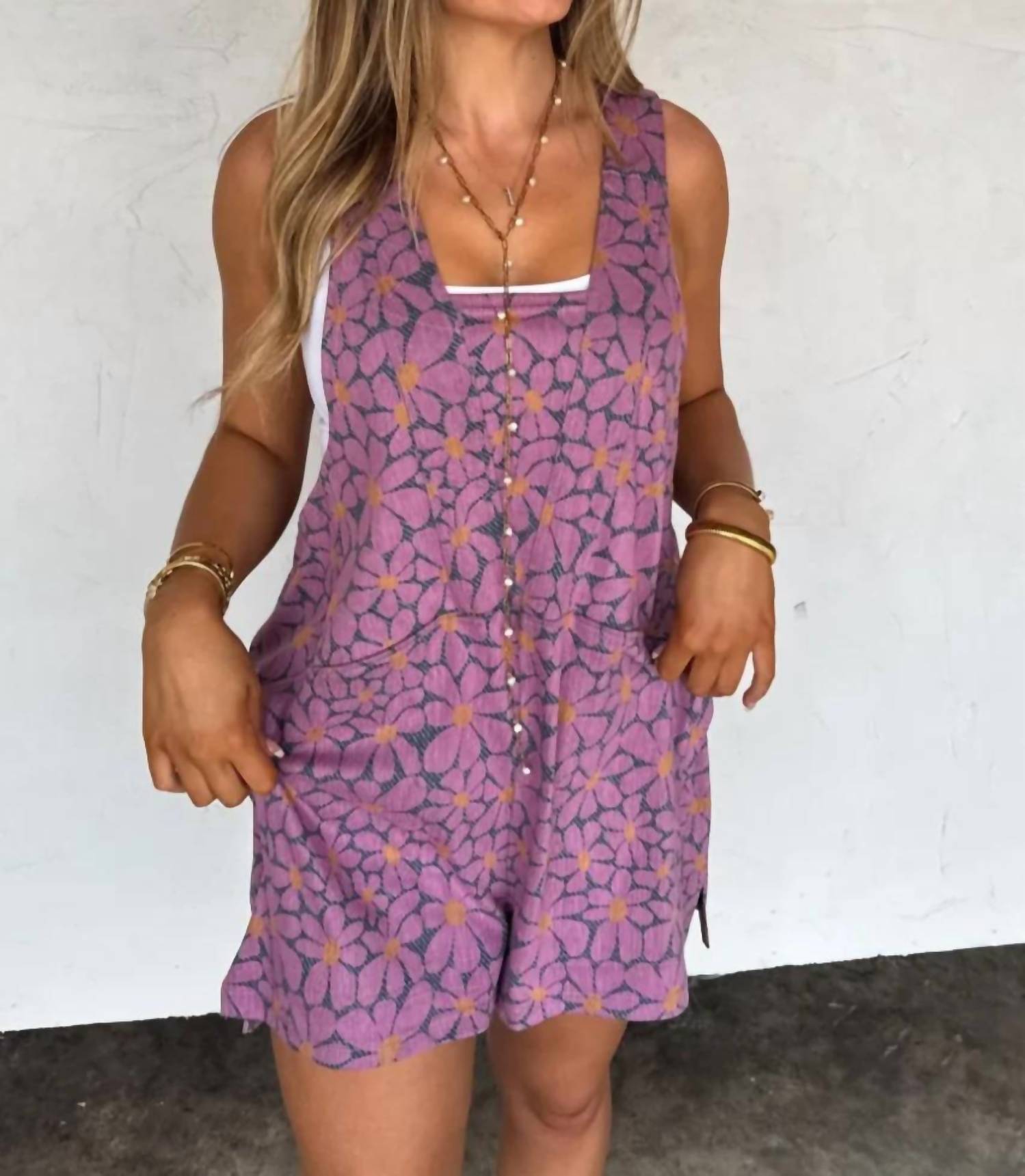 Blakeley - Daisy Beach Please Romper
