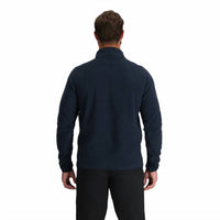 OUTDOOR RESEARCH Polartec 200 1/2 zip Fleece Pullover in dark navy heather - men's jacket - alternate view