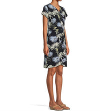 TOMMY BAHAMA Carmela Palisade Palms Short Sleeve Dress in coastline - women's dress - view 4