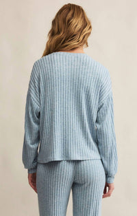Z Supply - Daydream Rib Long Sleeve Top
