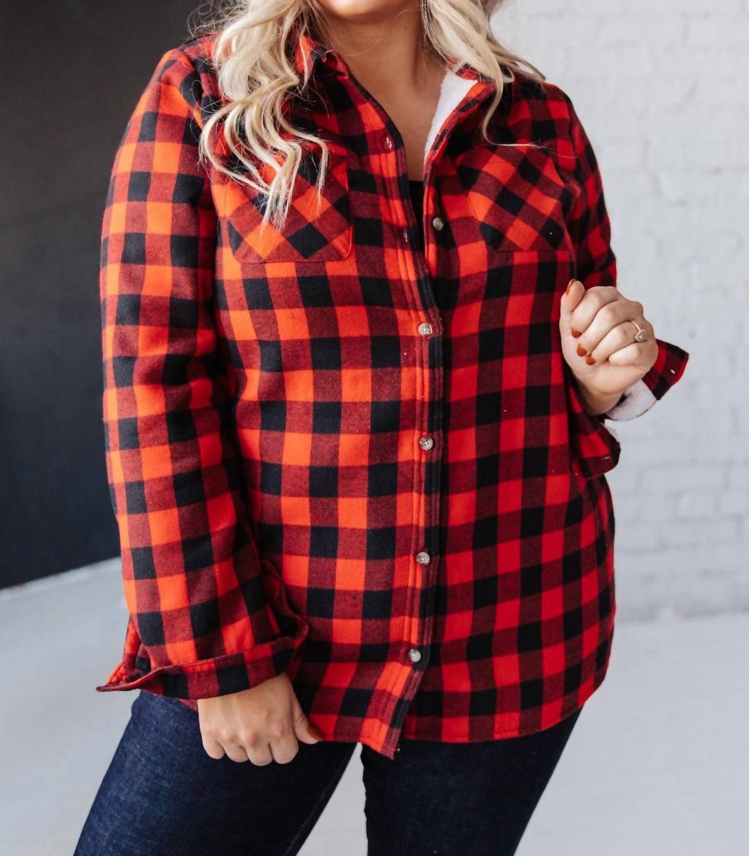 Campfire Buffalo Plaid Jacket